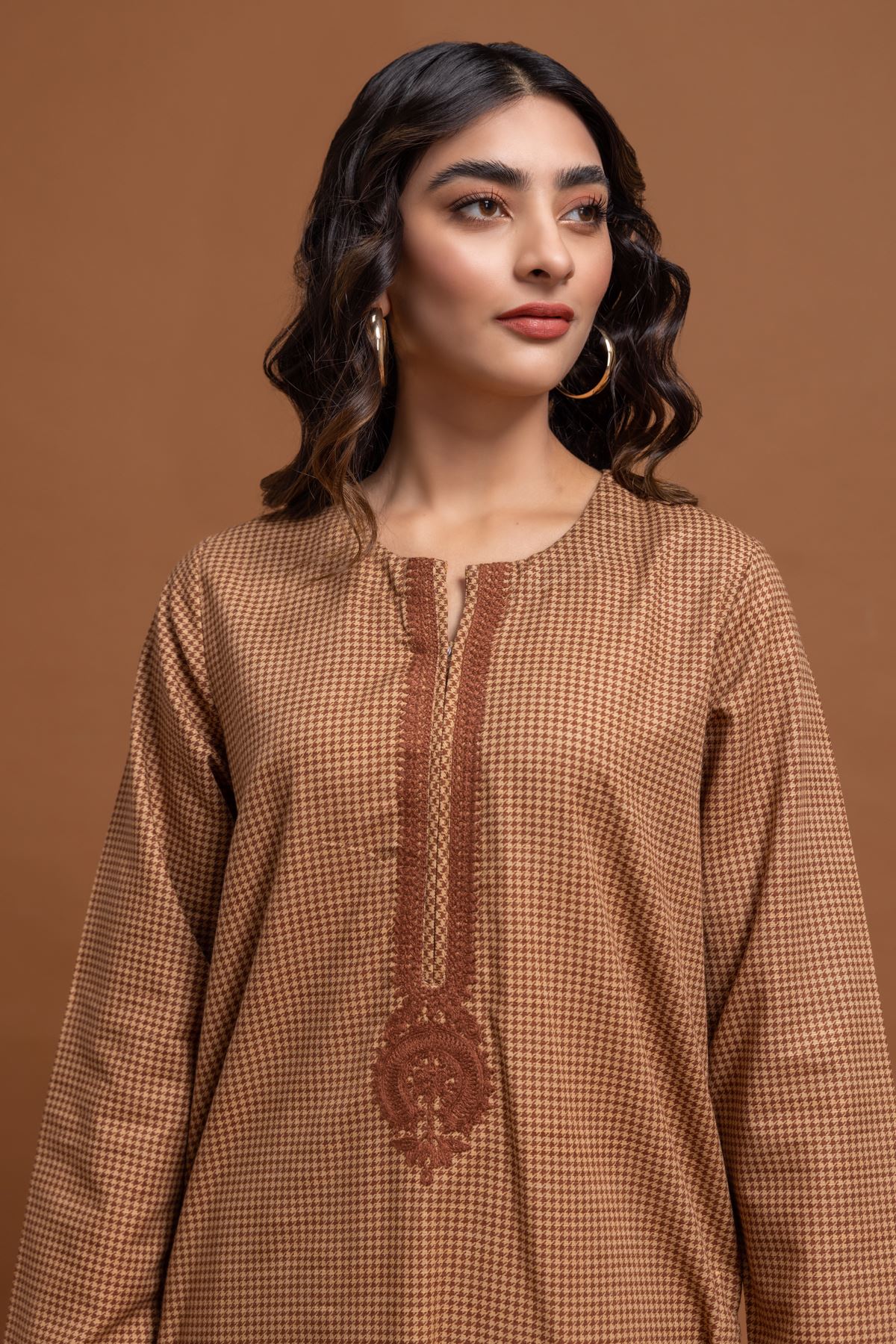 Buy Kurta Embroidered 8.40 USD 1001746183 Khaadi United States