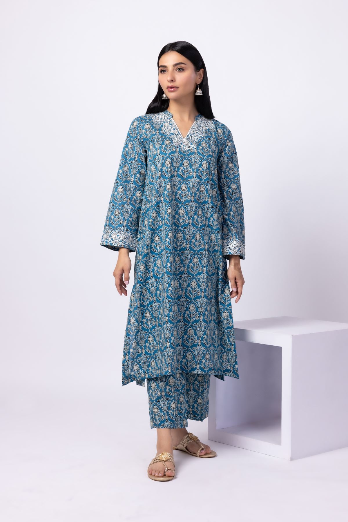 Buy Pants | 0.0 N/A | 25-04EX9-07BA-VG_MULTI | Khaadi United States