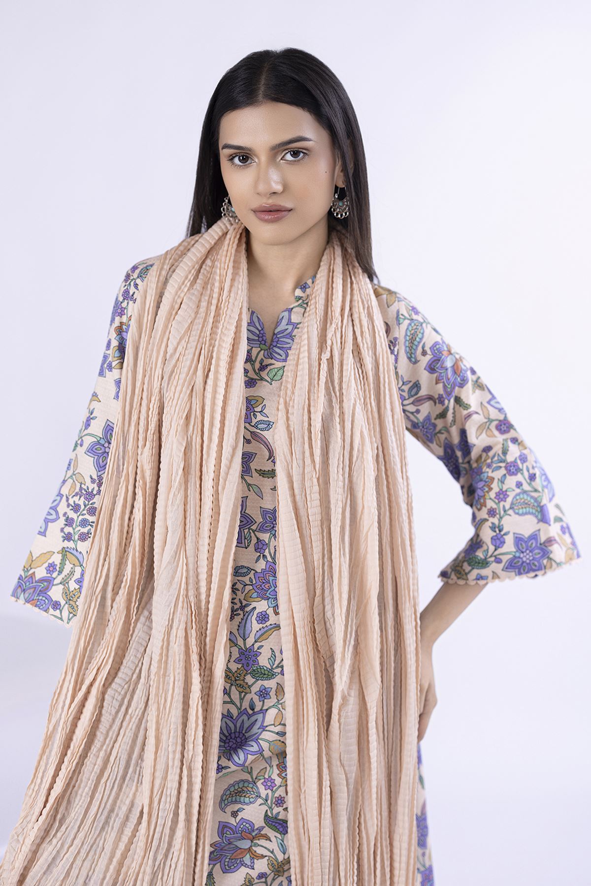わたる Buy Dupatta | 0.0 N/A | 25-04E45-04SB-VG_MULTI | Khaadi United States