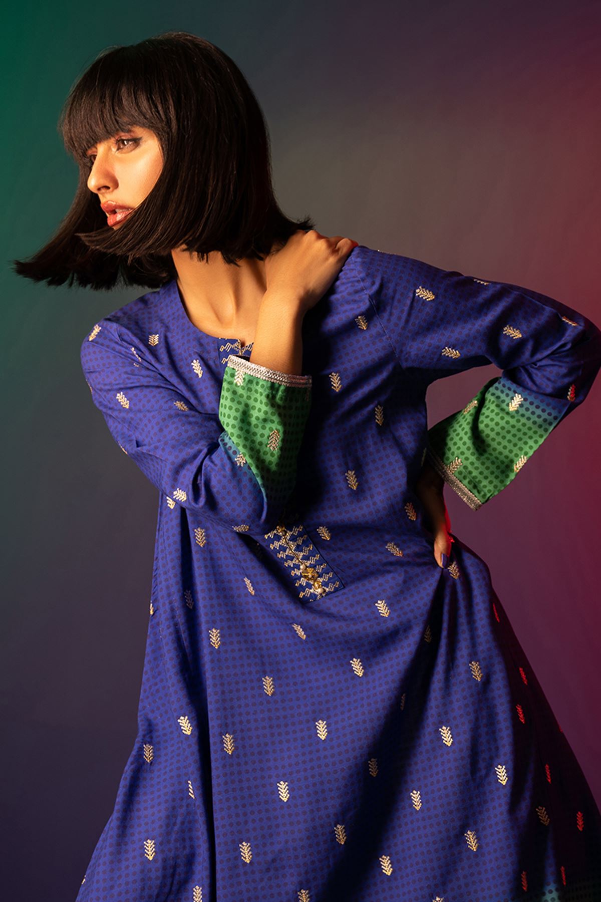 Buy Kurta | Embroidered | 0.0 N/A | 1001756806 | Khaadi United States